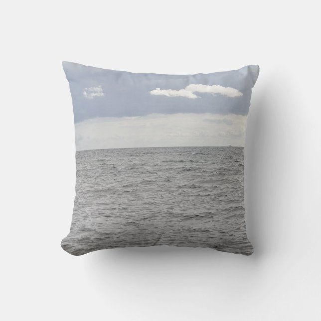 Coussin Voir et beaux nuages (Recto)