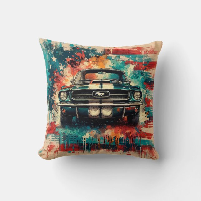 Coussin voiture américaine (Recto)