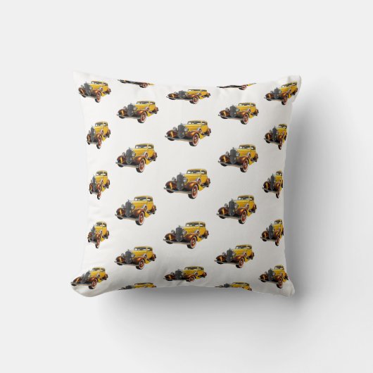 Coussin Voiture Classique Cool Moderne (Recto)