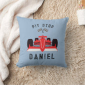 Coussin Voiture de course pour enfants (Couverture)