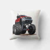 Coussin Voiture de dessin (Verso)