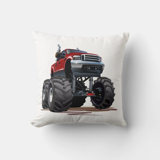 Coussin Voiture de dessin (Recto)