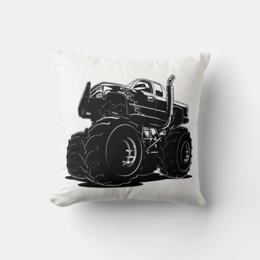 Coussin Voiture de dessin (Recto)