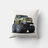Coussin Voiture de dessin (Verso)