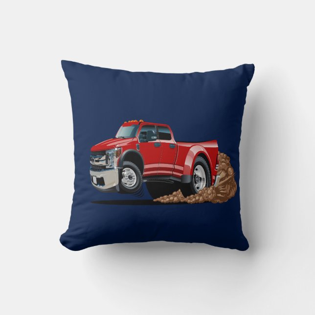 Coussin voiture de dessin animé (Recto)