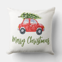 Voiture de Noël avec arbre