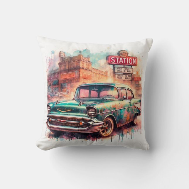 Coussin Voiture des années 60 (Recto)
