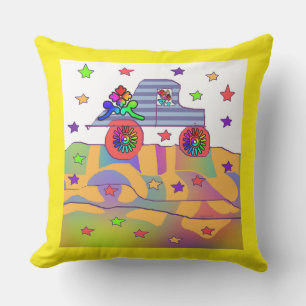 Coussin Voiture Enfants Carré Patio Extérieur