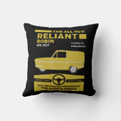 Coussin Voiture Robin Reliant (Verso)