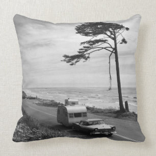 Coussin Voiture tirant la remorque