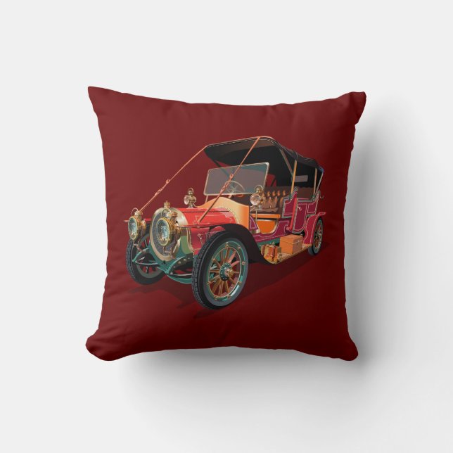 Coussin Voiture Vintage (Recto)