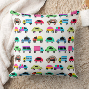 Coussin Voitures amusantes