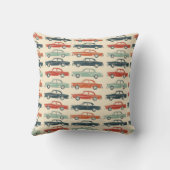 Coussin Voitures de Jouet vintage Motif sans couture (Verso)