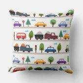 Coussin Voitures Pour Enfants (Recto)