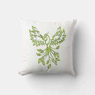 Coussin Vol d'A Phoenix Green