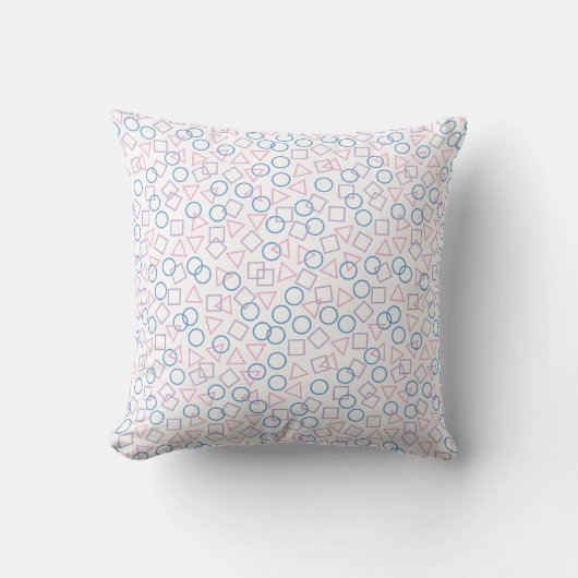 Coussin Volant Carré du triangle circulaire (Recto)