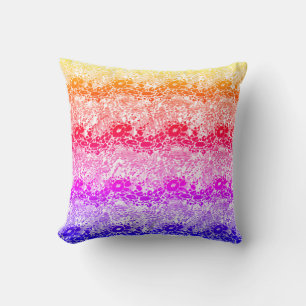 Coussin Volant d'arc-en-ciel