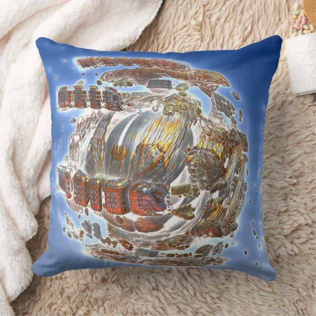 Coussin Volant de la désintégration du vaisseau spatial (Couverture)