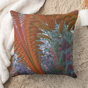 Coussin Voler à travers la Jungle Throw Pillow