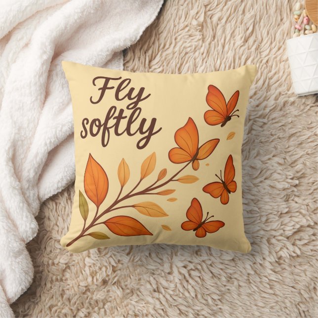 Coussin Voler Doucement Lancer L'Oreiller (Couverture)
