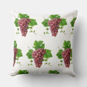 Coussin Volet Motif de raisin