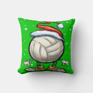 Coussin Volleyball Christmas Jeu d'oreiller