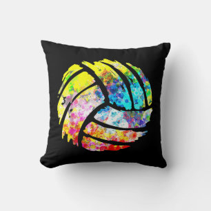 Coussin Volleyball Fun cadeaux pour papa maman joueur coac