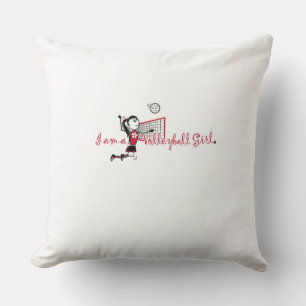 Coussin Volleyball Girl Jeu d'oreiller