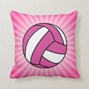 Coussin Volleyball rose