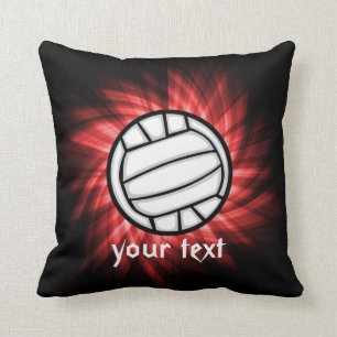 Coussin Volleyball ; Rouge