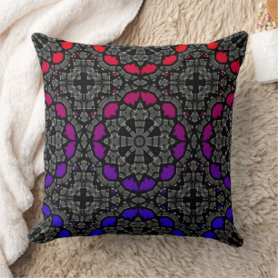 Coussin Volume treize kaléidoscope art dix-huit