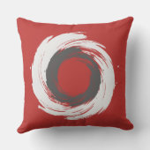 Coussin Vortex Branco e Preto (Verso)