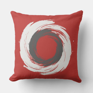 Coussin Vortex Branco e Preto