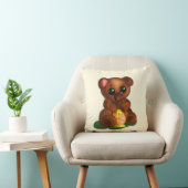 Coussin Vos Couleurs Jetez L'Oreiller - Petit Ours (Chaise)