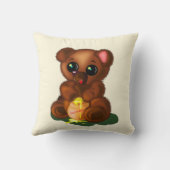Coussin Vos Couleurs Jetez L'Oreiller - Petit Ours (Verso)
