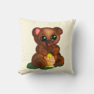Coussin Vos Couleurs Jetez L'Oreiller - Petit Ours