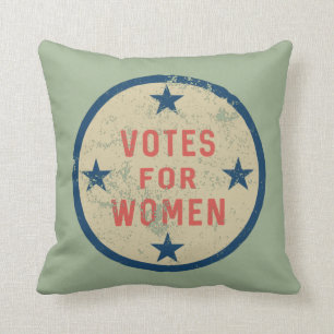 Coussin Votes Pour Les Femmes Du Mouvement Vintage Du Suff