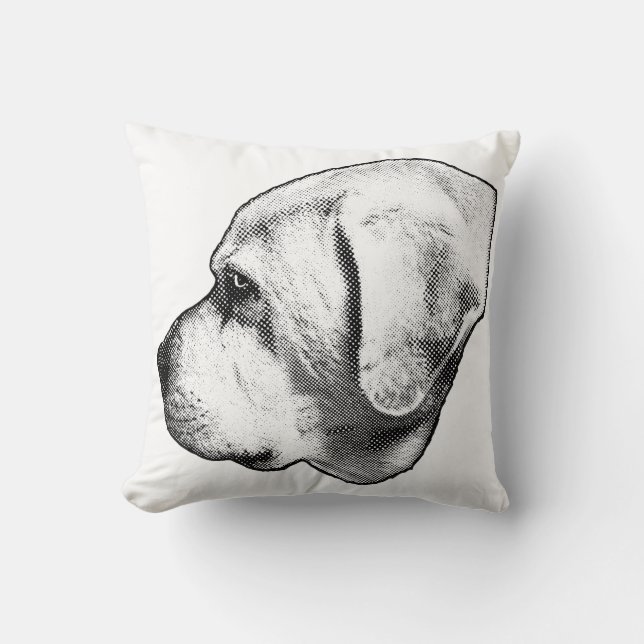 Coussin Votre ami sur le canapé (Recto)