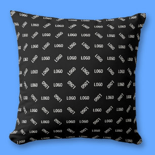 Coussin Votre logo/image Motif géométrique moderne uniqu
