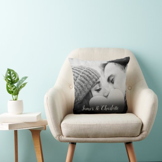 Coussin Votre nom de PhotoScript préféré (Chaise)