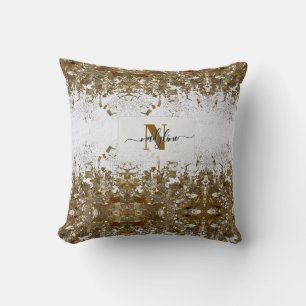 Coussin Votre nom et initiale personnalisés