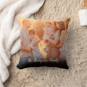 Coussin Votre photo de famille préférée (Couverture)
