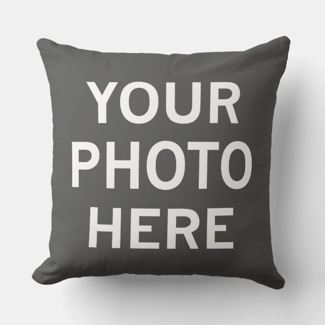 Coussin Votre photo ici (Recto)