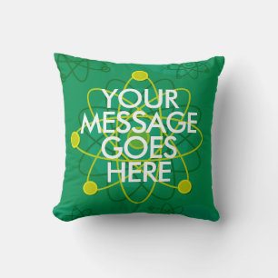 Coussin Votre science MESSAGE personnalisée
