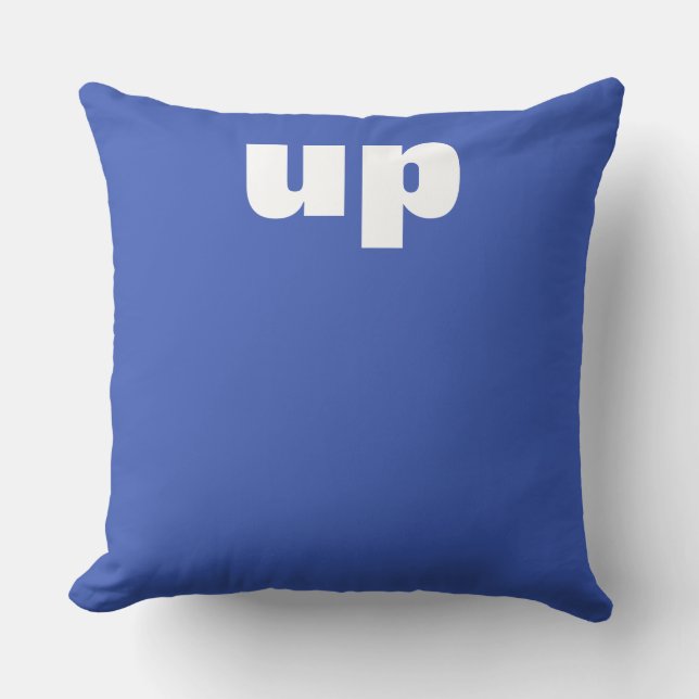 Coussin Votre sentiment : HAUT ou BAS (Recto)