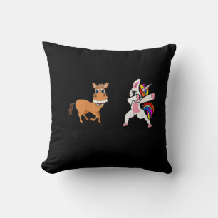 Coussin Votre Tante Ma Tante Dabbing Unicorn Don Pour Tant