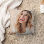 Coussin Votre visage pour un anniversaire personnalisé (Couverture)