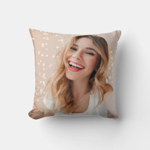 Coussin Votre visage pour un anniversaire personnalisé