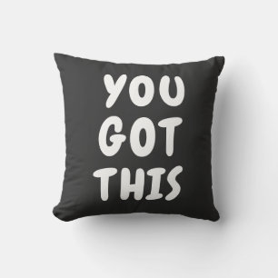 Coussin Vous Avez Cette Mignonne Citation Inspirante Noir