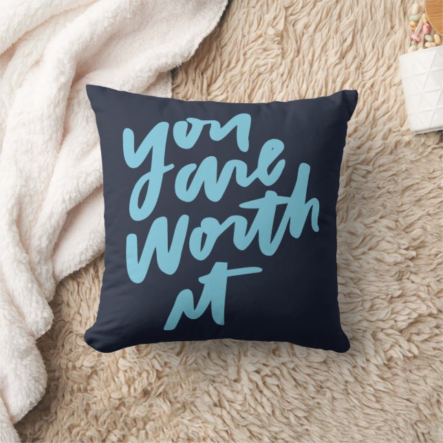 Coussin Vous en valez la peine (Couverture)